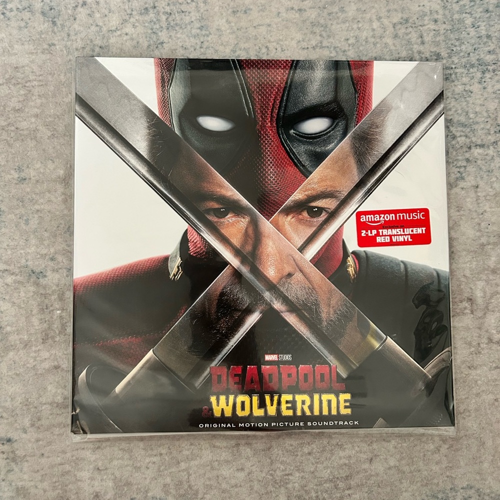Marvel Deadpool Wolverine Vinyl - Red and Black